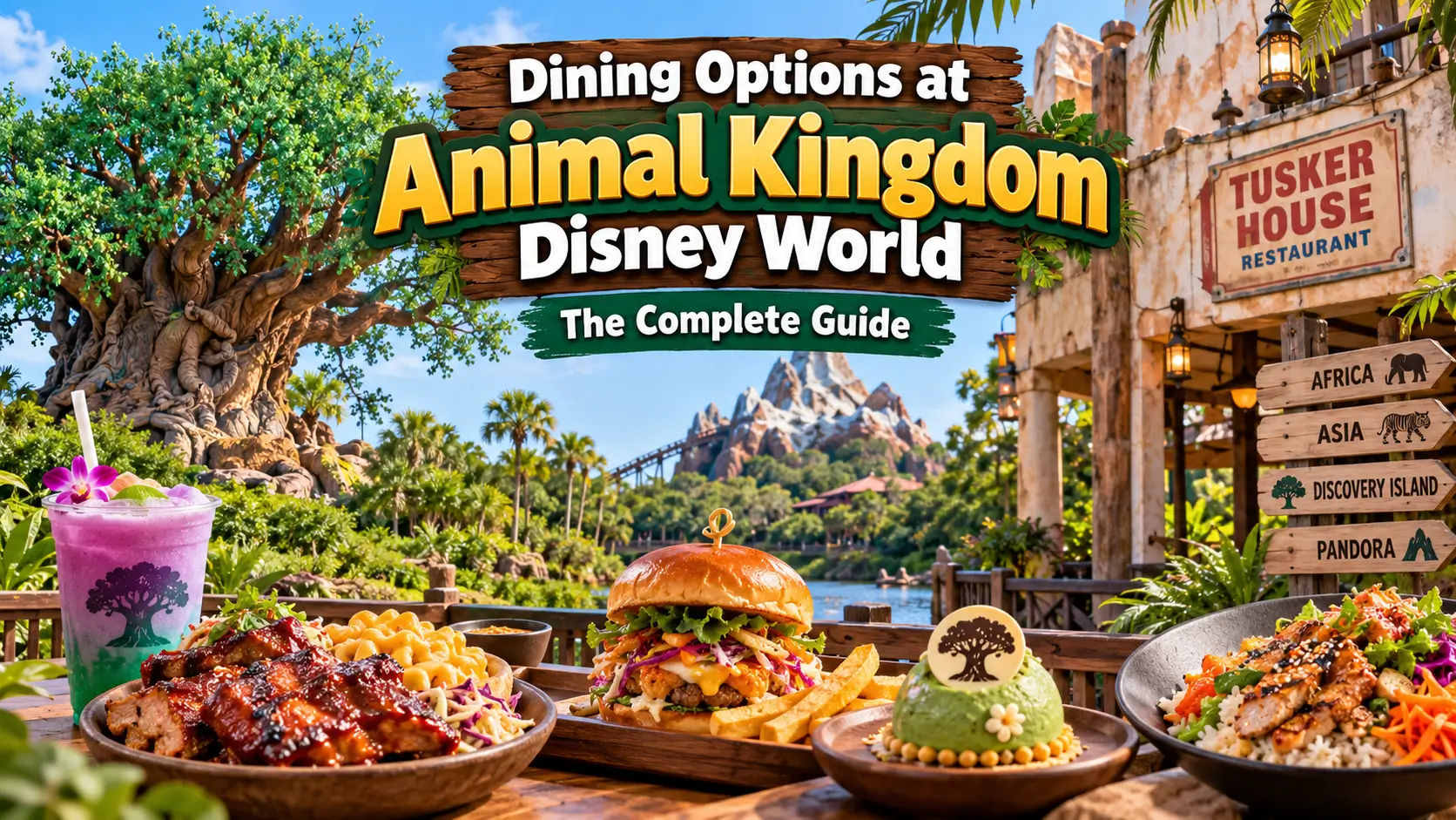 Animal Kingdom Dining Guide